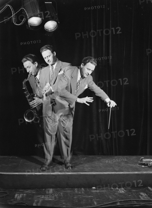 Portrait of Jerry Jerome, ca. June 1947. Creator: William Paul Gottlieb.