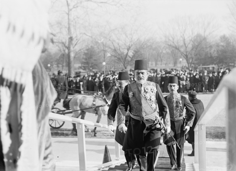 New Years Breakfasts, Pan American Union, 1913. Creator: Harris & Ewing.