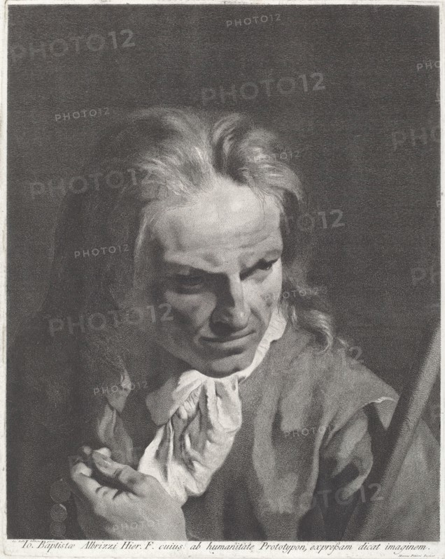 A Gentleman Pilgrim with a Rosary, 1740s. Creator: Marco Alvise Pitteri.