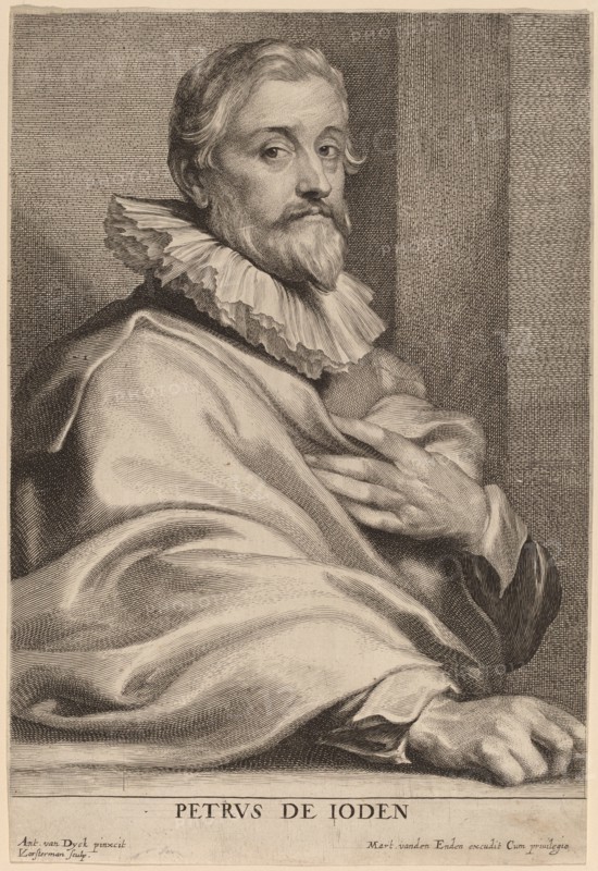Pieter de Jode the Elder, probably 1626/1641. Creator: Lucas Vorsterman.