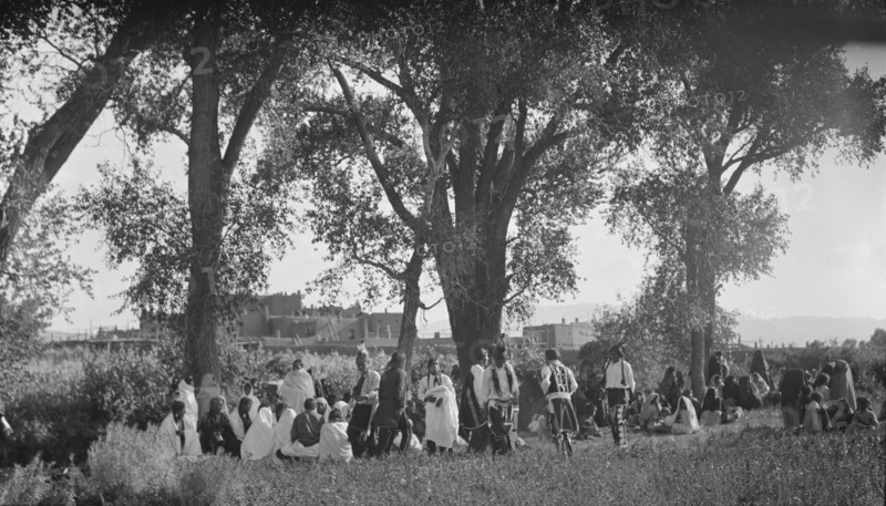 [Taos Pueblo, New Mexico], between 1899 and 1928. Creator: Arnold Genthe.