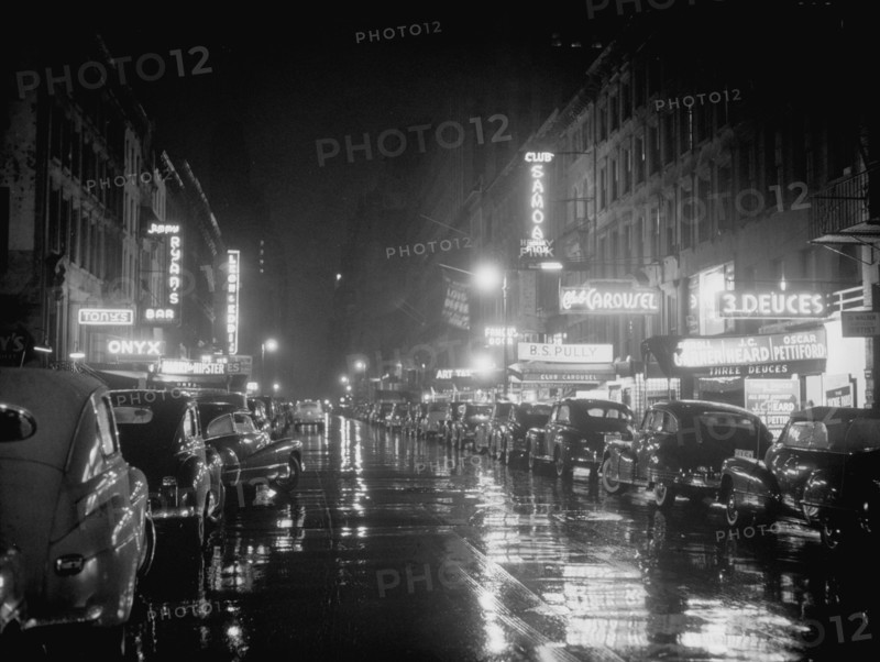 52nd Street, New York, N.Y., ca. July 1948. Creator: William Paul Gottlieb.