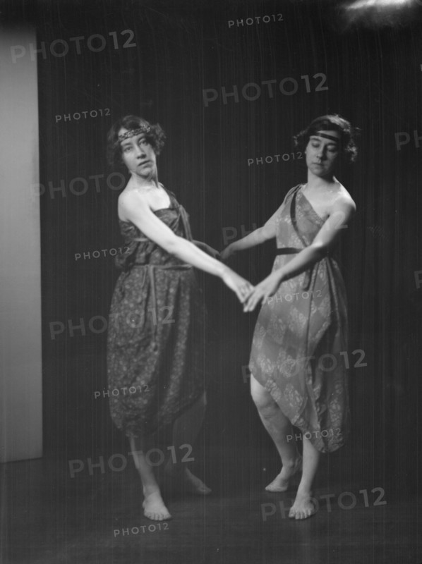 Caracceole, Princess, and Mlle. Artska, 1924 May 9. Creator: Arnold Genthe.