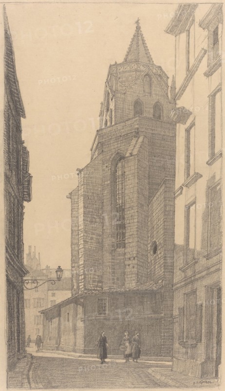 Apse of St.-Didier, Avignon, 1922. Creator: Frederick Landseer Maur Griggs.