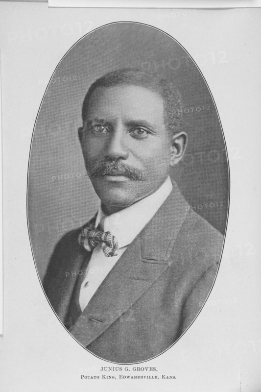 Junius G. Groves; Potato King, Edwardsville, Kans., 1907. Creator: Unknown.