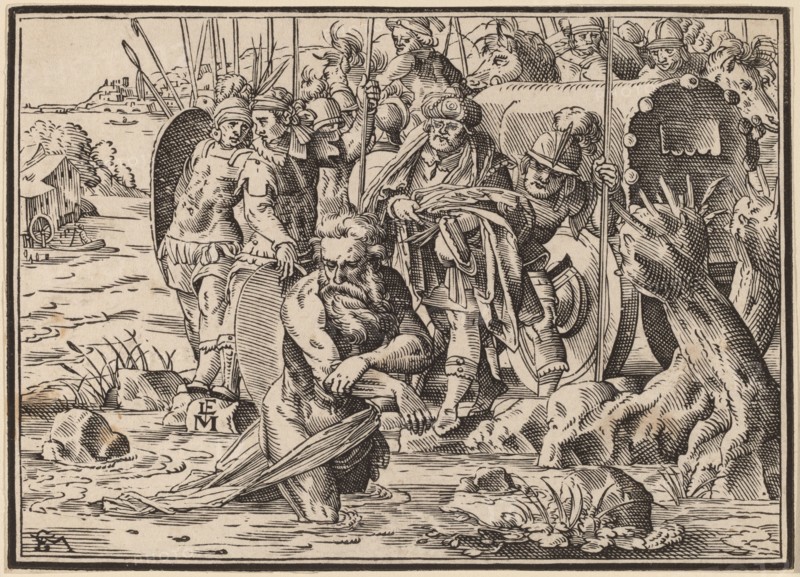The Martyrdom of Saint James (?), published 1630. Creator: Christoph Maurer.