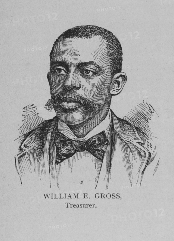 Officers of the League; William E. Gross, Treasurer, 1892. Creator: Unknown.