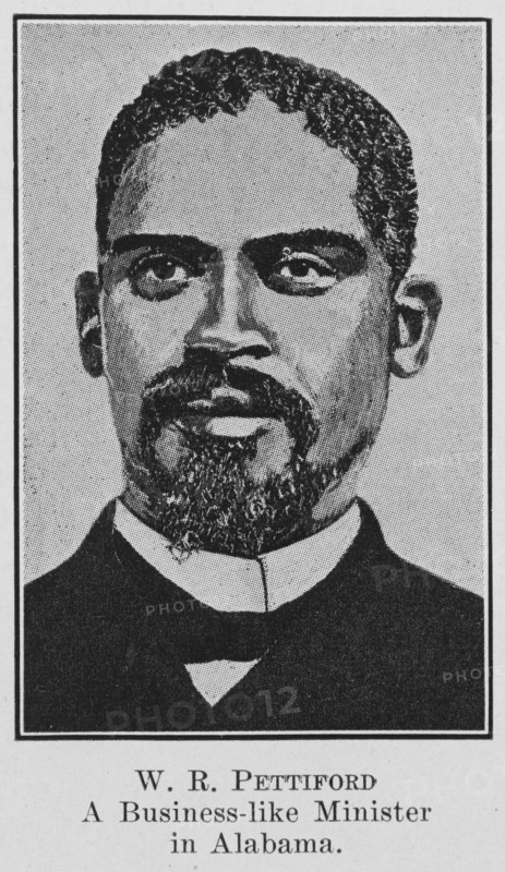 W. R. Pettiford; A business-like Minister in Alabama, 1921. Creator: Unknown.
