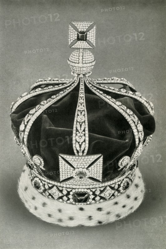 'Crown worn by George V at the Delhi Durbar in 1911', 1962. Creator: Unknown.