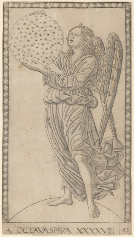 Octava Spera (Eighth Sphere), c. 1465. Creator: Master of the E-Series Tarocchi.