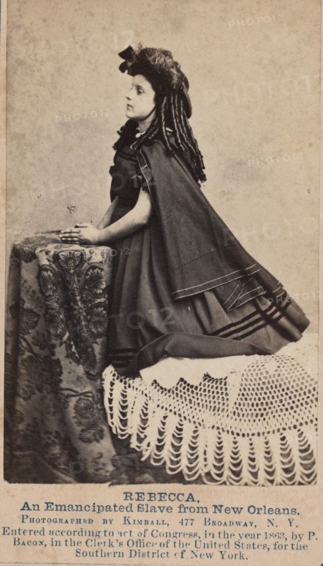 Rebecca, An Emancipated Slave from New Orleans, 1863. Creator: Myron H. Kimball.