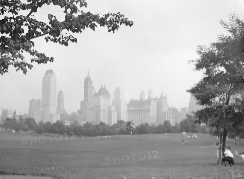 New York City views, Central Park, between 1931 and 1938. Creator: Arnold Genthe.