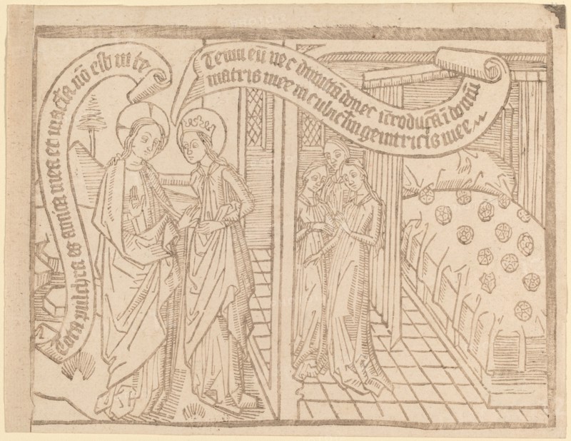 Page from "Canticum Canticorum": 2nd Edition, in or after 1465. Creator: Unknown.