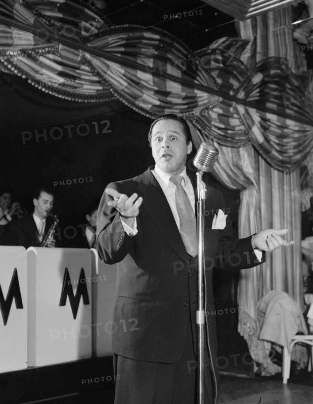 Portrait of Miquelito Valdez, New York, N.Y., 1946. Creator: William Paul Gottlieb.