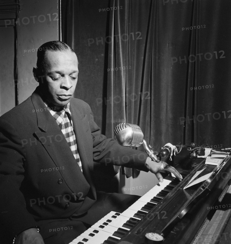 Portrait of Garland Wilson, New York, N.Y.(?), 1938. Creator: William Paul Gottlieb.