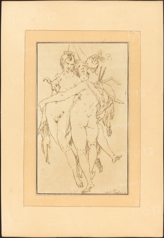 Sculpture, Painting, Architecture, published 1782. Creator: Johann Gottlieb Prestel.
