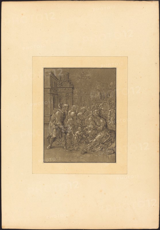 Visit of Saint Elizabeth to the Holy Family, 1781. Creator: Maria Catharina Prestel.