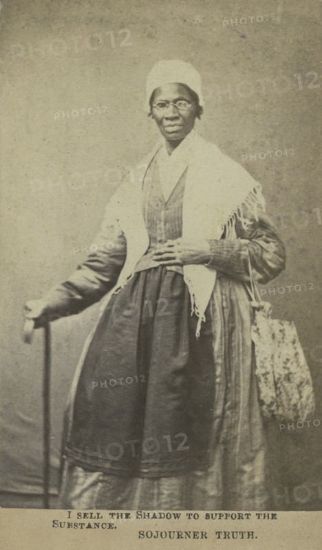 I sell the shadow to support the substance, Sojourner Truth, 1864. Creator: Unknown.