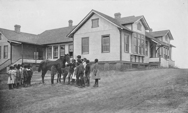 The children's house: class in nature study, 1904. Creator: Frances Benjamin Johnston.