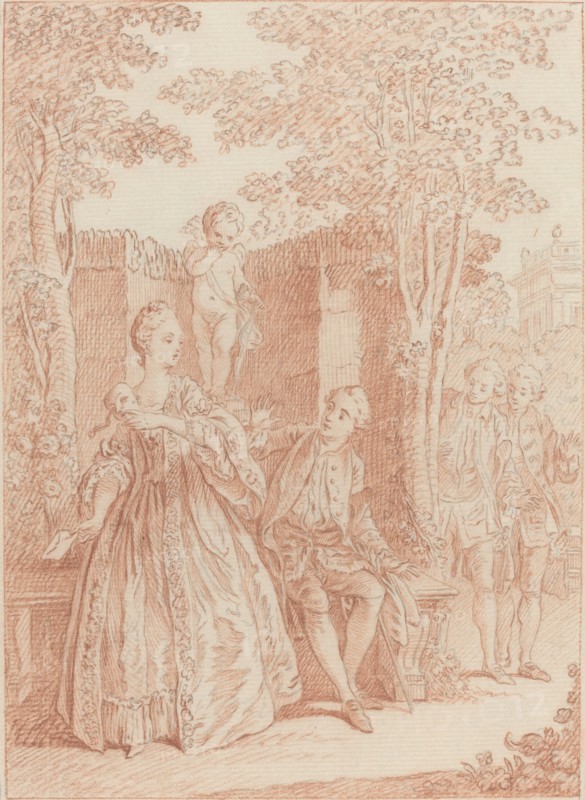 Oui, je la connais Traitre, et je connais ton Coeur. Creator: Hubert Francois Gravelot.