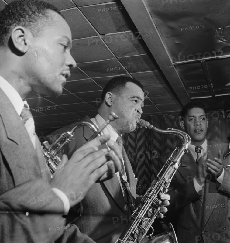 Portrait of Arnett Cobb, Downbeat, New York, N.Y., 1946. Creator: William Paul Gottlieb.