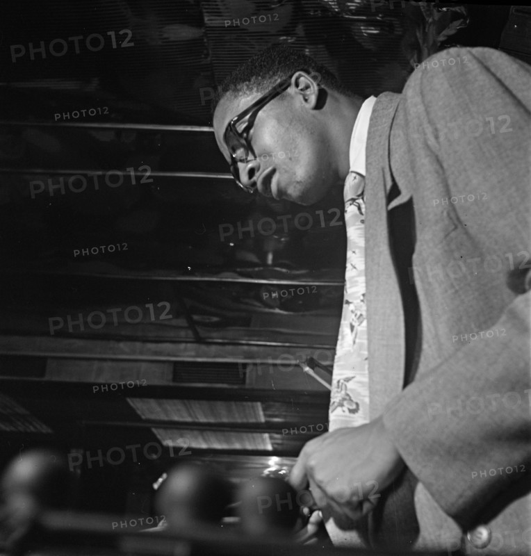 Portrait of Milt (Milton) Jackson, New York, N.Y., 1946. Creator: William Paul Gottlieb.