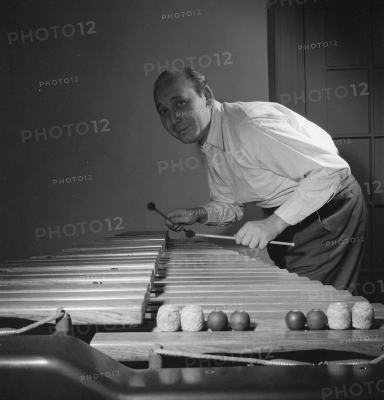 Portrait of Red Norvo, New York, N.Y.(?), ca. Feb. 1947. Creator: William Paul Gottlieb.