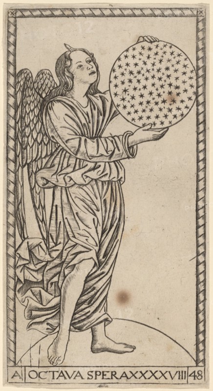 Octava Spera (Eighth Sphere), probably c. 1470. Creator: Master of the S-Series Tarocchi.