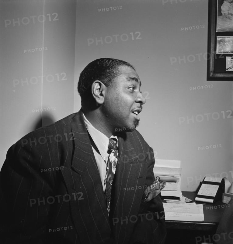 Portrait of Tyree Glenn, New York, N.Y.(?), ca. July 1947. Creator: William Paul Gottlieb.