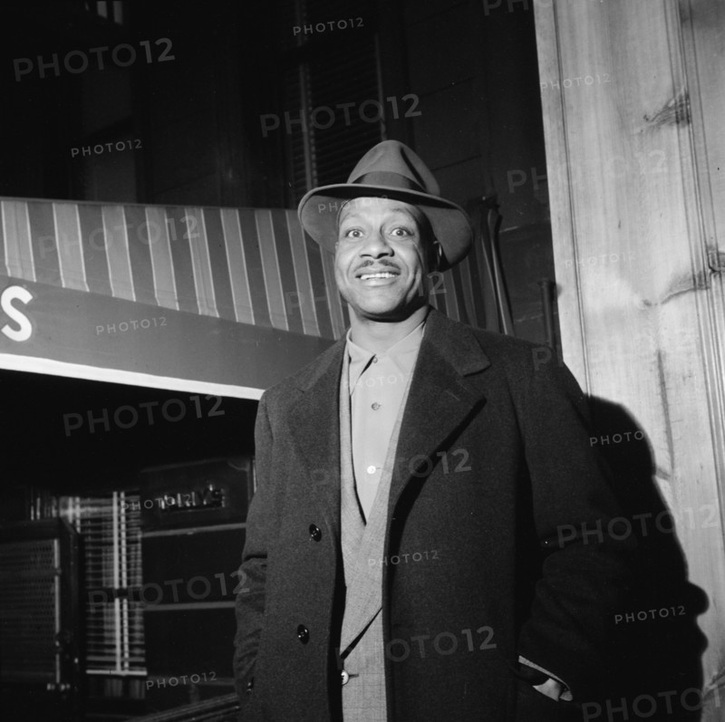Portrait of Tiny Grimes, New York, N.Y.(?), ca. Jan. 1947. Creator: William Paul Gottlieb.