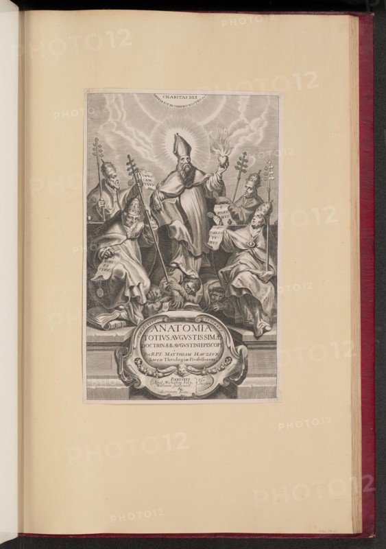 Title Page for Anatomia Totivs Avgvstissimae Doctrinae Avgvstinae, 1640. Creator: Unknown.