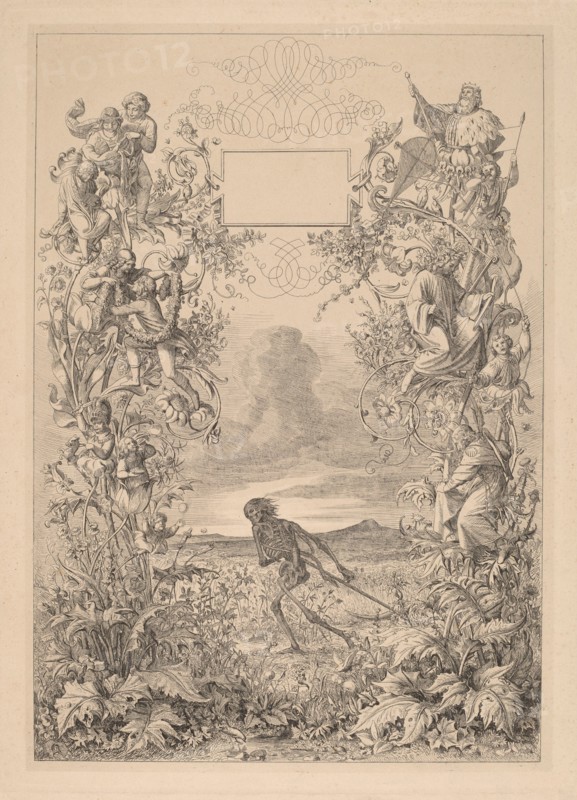 Heute Roth, Morgen Tod (Today Red, Tomorrow Dead), 1839. Creator: Eugen Napoleon Neureuther.