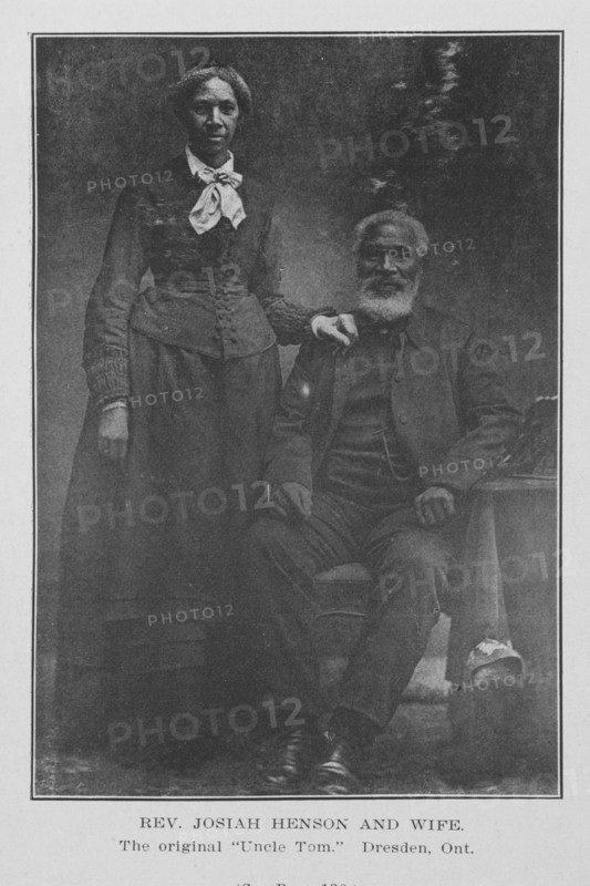 Rev. Josiah Henson and wife; The original "Uncle Tom", Dresden, Ont., 1907. Creator: Unknown.