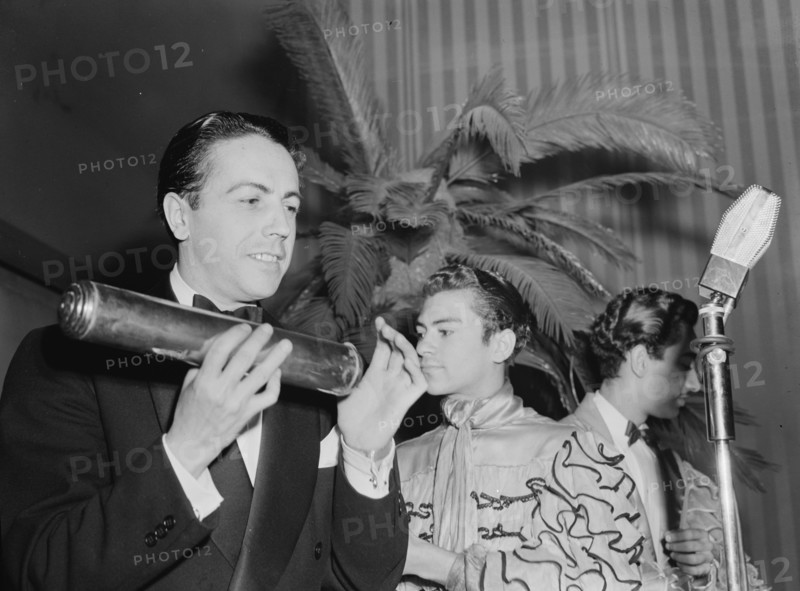 Portrait of Enric Madriguera, New York, N.Y.(?), ca. June 1947. Creator: William Paul Gottlieb.