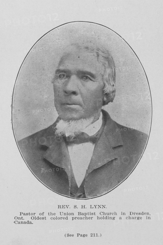 Rev. S. H. Lynn; Pastor of the Union Baptist Church in Dresden, Ont..., 1907. Creator: Unknown.