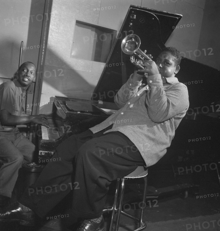 Portrait of Fats Navarro and Tadd Dameron, New York, N.Y., 1946. Creator: William Paul Gottlieb.