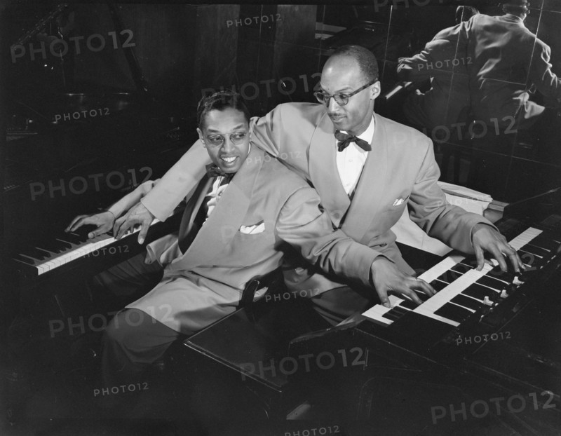 Portrait of Billy Taylor and Bob Wyatt, New York, N.Y., ca. 1947. Creator: William Paul Gottlieb.