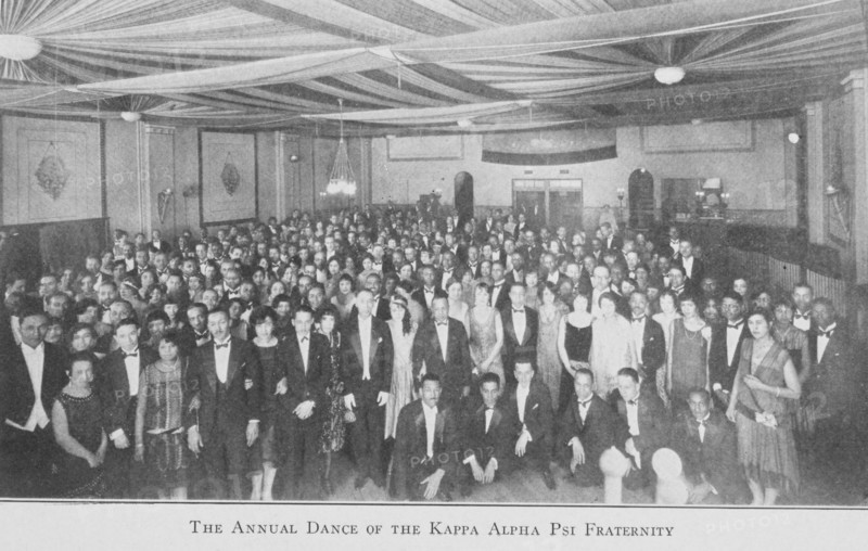 The Annual Dance of the Kappa Alpha Psi Fraternity, 1927. Creators: Addison N. Scurlock, Unknown.