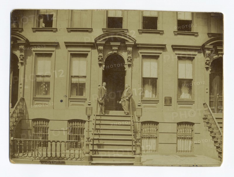 Toussaint L' Overture Club, Sons of New York Club Building. 30th St., NYC, 1880. Creator: Unknown.