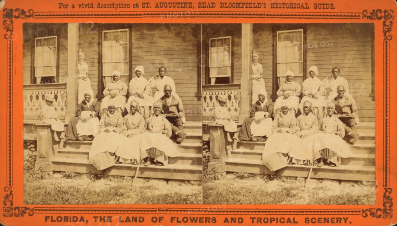 Cooks, chambermaids, nurses and one hostler, of Gen. Geo. Washington, c1850-c1930. Creator: Unknown.