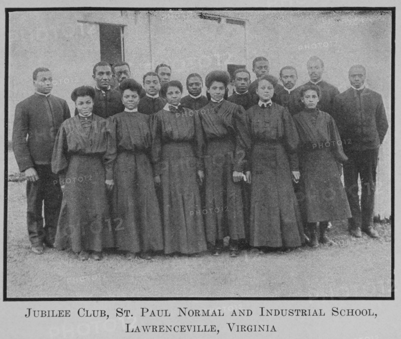 Jubilee Club, St. Paul Normal and Industrial School, Lawrenceville, Virginia, 1911. Creator: Unknown.