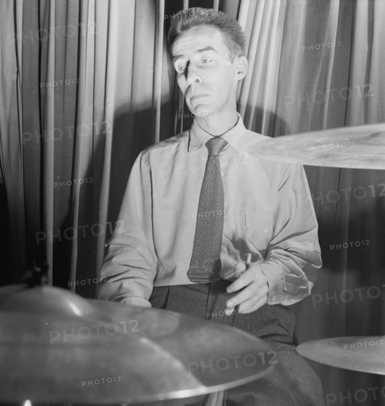 Portrait of Dave Tough, Eddie Condon's, New York, N.Y., ca. Sept. 1946. Creator: William Paul Gottlieb.