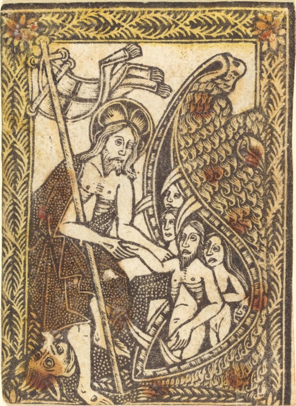 Christ's Descent in Limbo, 1460/1480. Creator: Master of the Borders with the Four Fathers of the Church.
