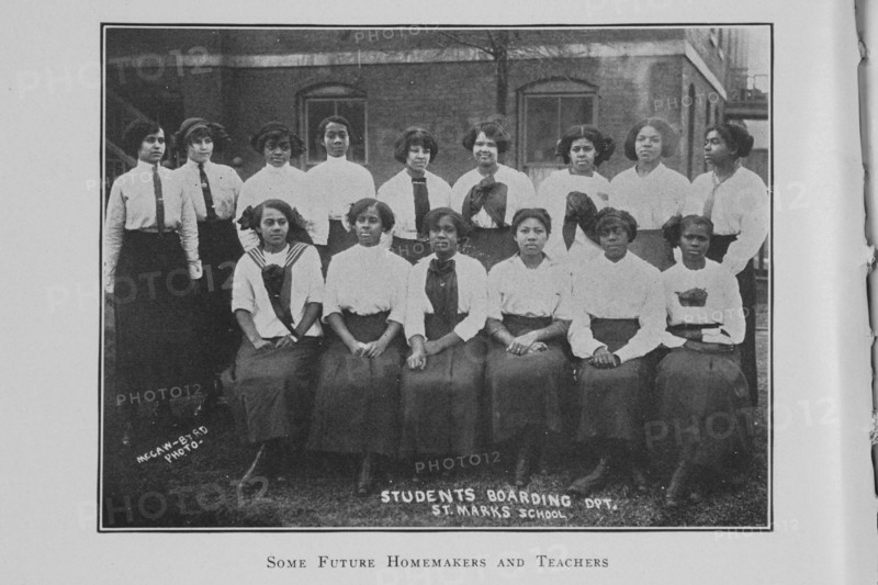 Some future homemakers and teachers; [Saint Mark's School; Birmingham, Alabama], (1923?). Creator: Unknown.