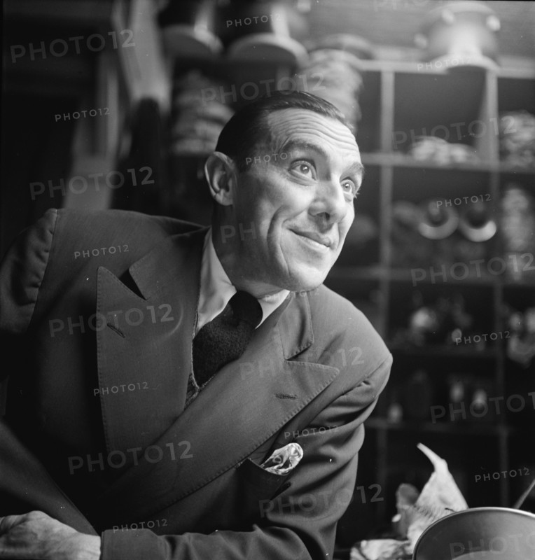 Portrait of Wingy Manone, William P. Gottlieb's office, New York, N.Y., 1946. Creator: William Paul Gottlieb.