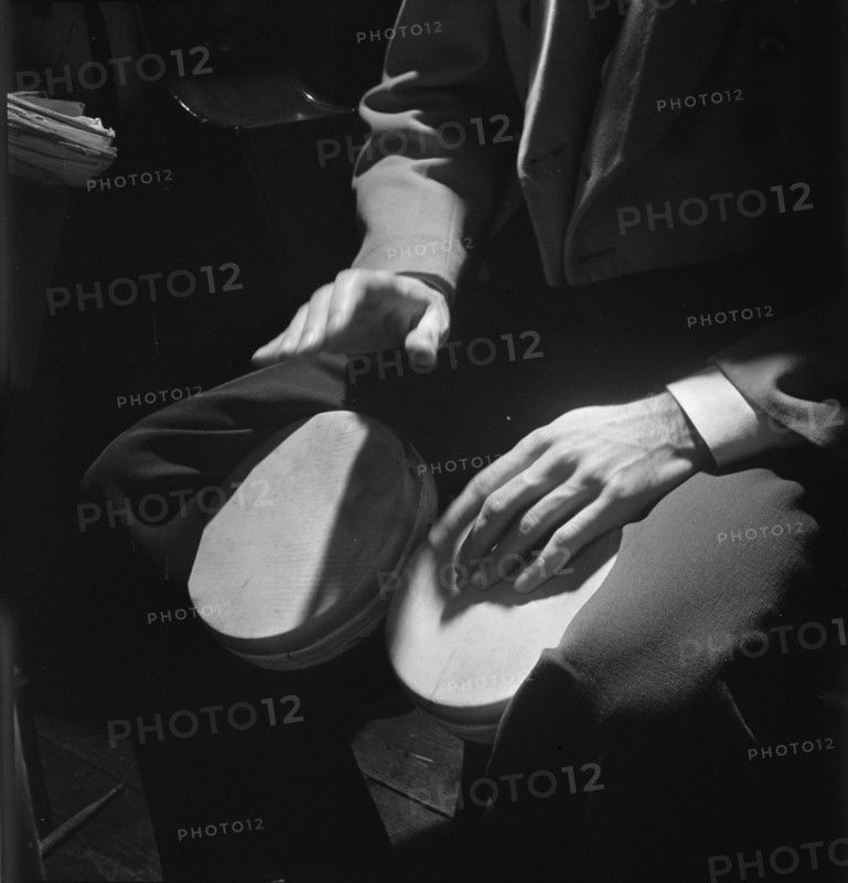 Noro Morales' orchestra, Glen Island Casino(?), New York, N.Y., ca. July 1947. Creator: William Paul Gottlieb.