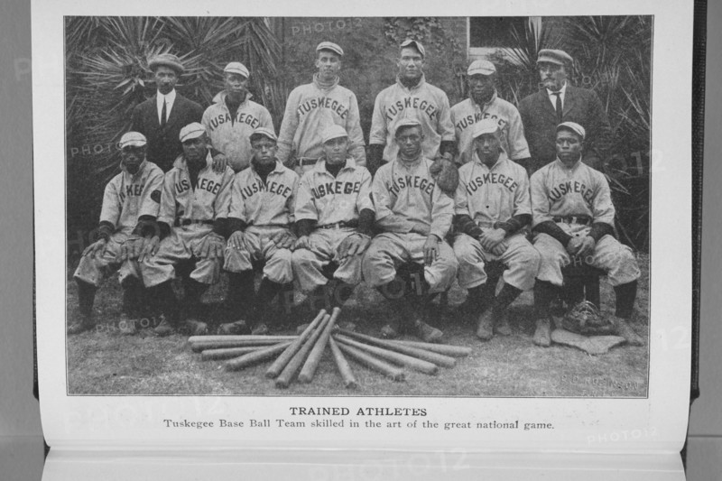 Trained athletes; Tuskegee base ball team skilled in the art of the great national game, 1917. Creator: Unknown.