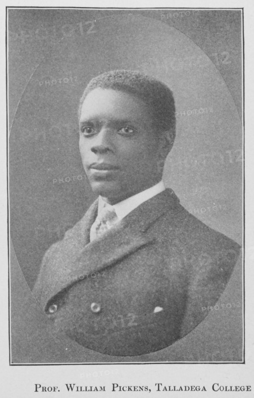 Typical  makers of evidence on the race problem- Prof. William Pickens, Talladega College, 1909. Creator: Unknown.