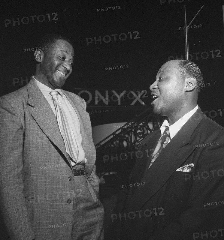 Portrait of Wilbur De Paris and Sidney De Paris, Onyx, New York, N.Y., ca. July 1947. Creator: William Paul Gottlieb.