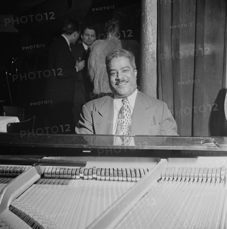 Portrait of Cliff Jackson, Café Society (Downtown)(?), New York, N.Y., ca. Apr. 1947. Creator: William Paul Gottlieb.